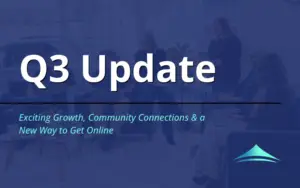 Title card for blog post Blue Canopy Marketing Q3 Update